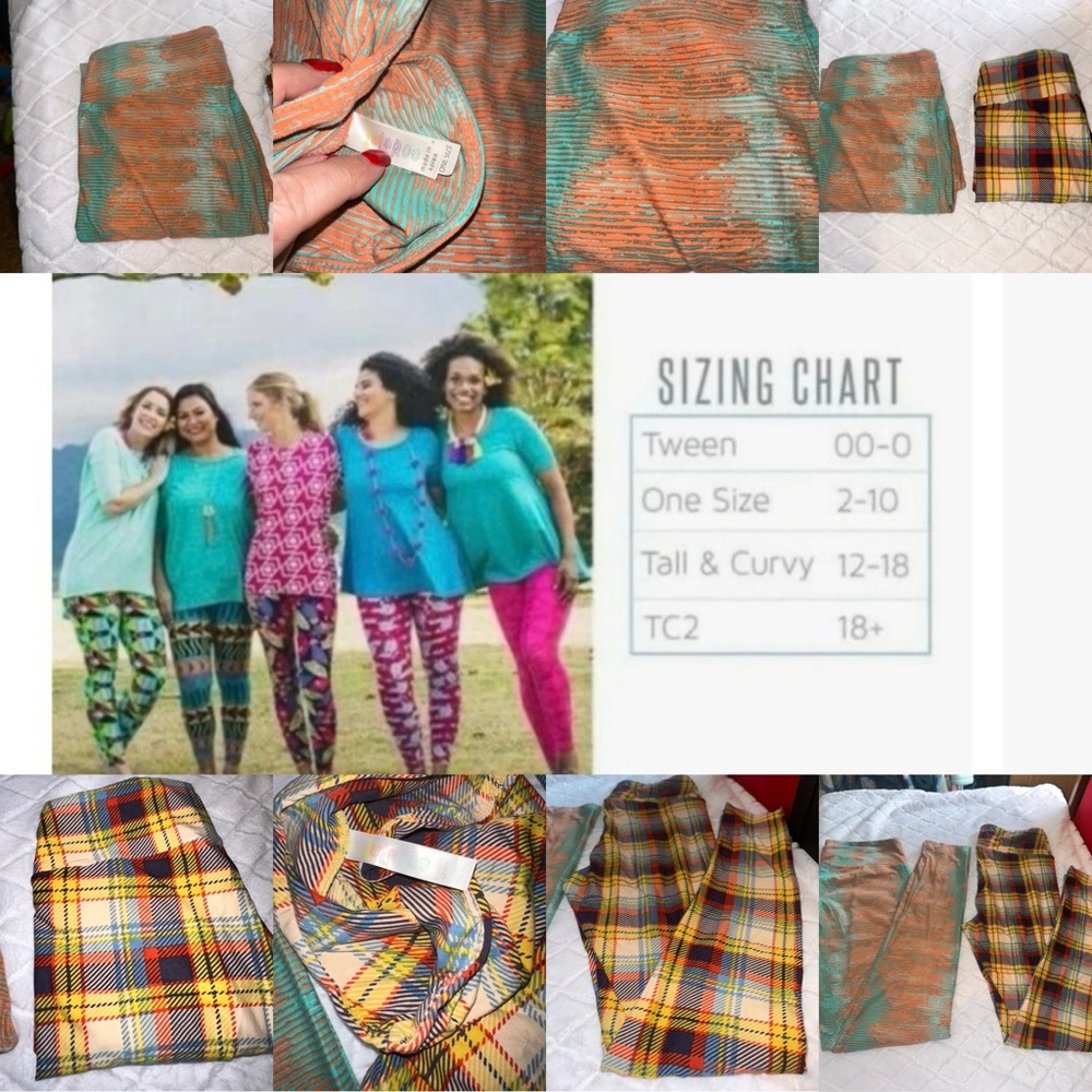 LULAROE SET OF 2 LEGGINGS
